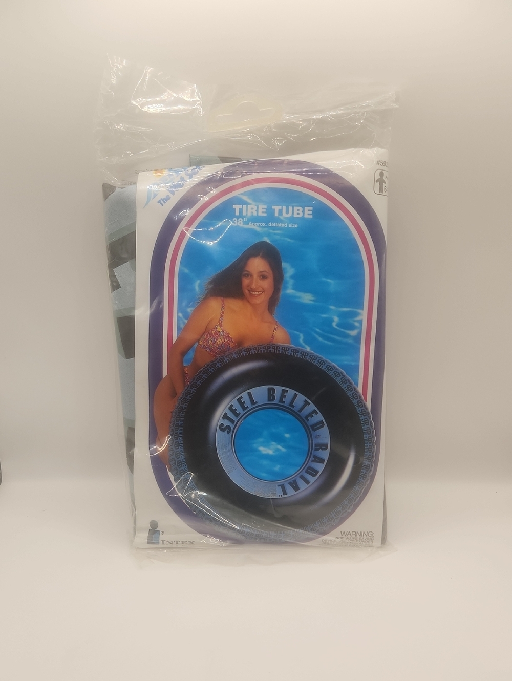 The Wet Set Intex Pool Floatie Tire Tube 38 Inch 1994 Vintage NIP